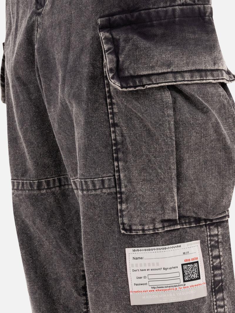 Vietti Maison Mihara Yasuhiro Jeans cargo "Military" Saldi Di Fabbrica