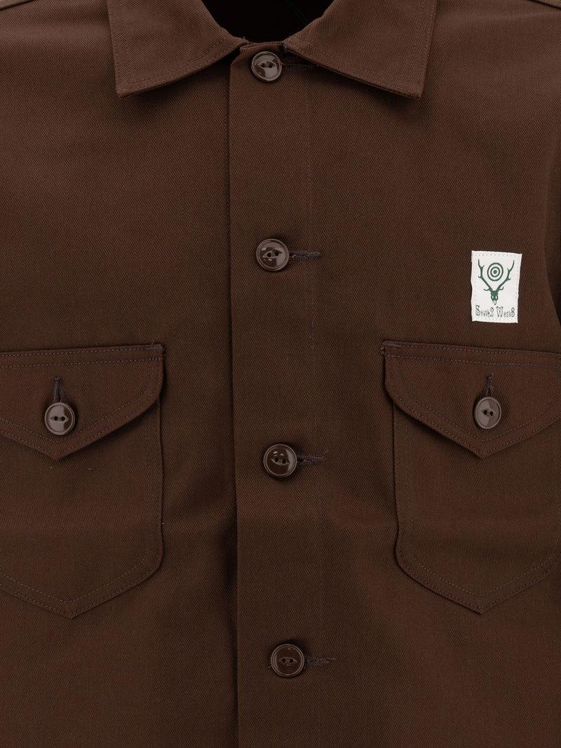 Vietti South2 West8 Overshirt "Smokey" Vendite Flash