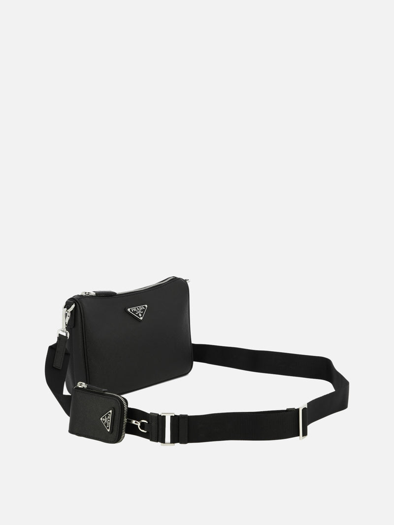 Vietti Prada Borsa a tracolla in Saffiano Lightning offer