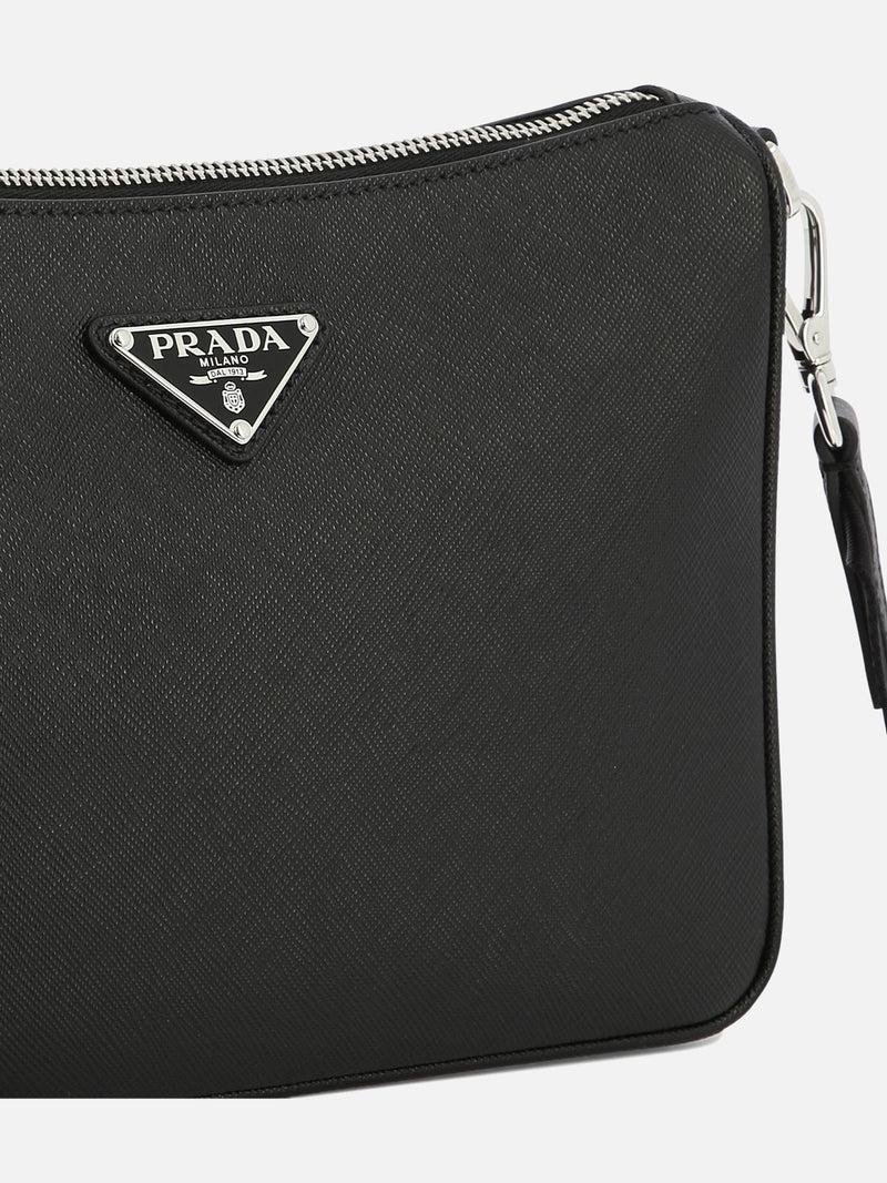 Vietti Prada Borsa a tracolla in Saffiano Lightning offer