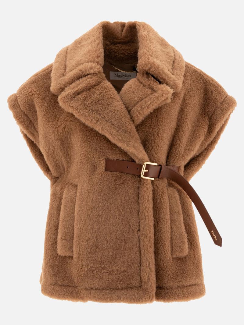 Vietti Max Mara Cappa corta in tessuto Teddy ACQUISTA ORA