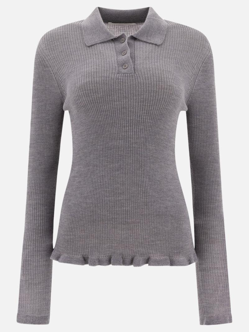 Vietti Cecilie Bahnsen Polo a costine "Oda" Fino al 65% di sconto
