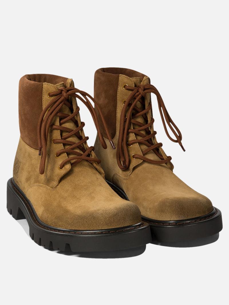 Vietti Loewe Anfibi militari "Sierra" in pelle scamosciata Italia