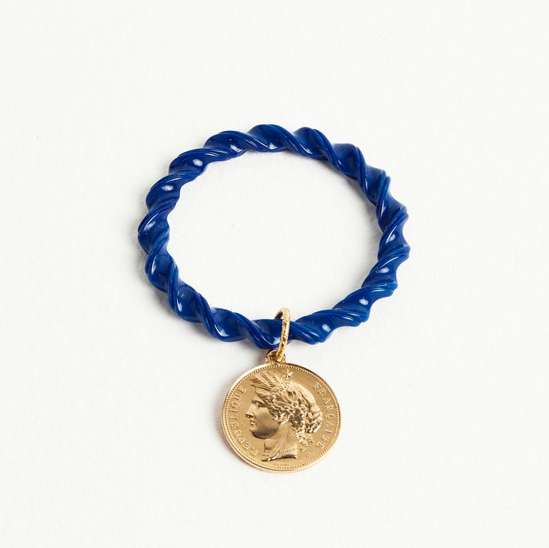 ALMALA BRACCIALE MONETA | BLU