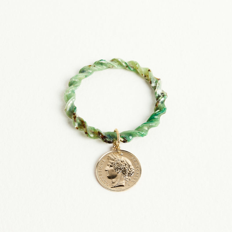 ALMALA BRACCIALE MONETA | VERDE