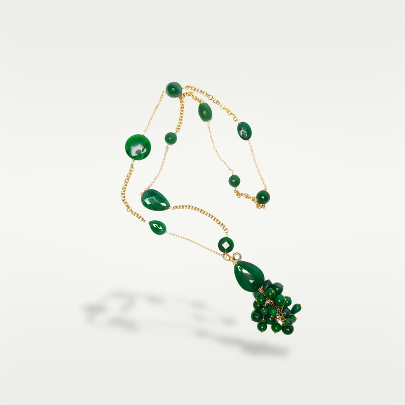 ALMALA COLLANA CIONDOLO | VERDE Qualità