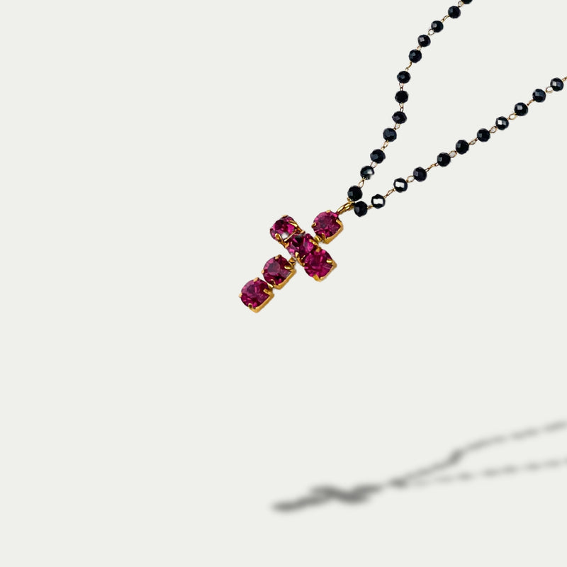 ALMALA GIROCOLLO STRASS | BORDEAUX Moda