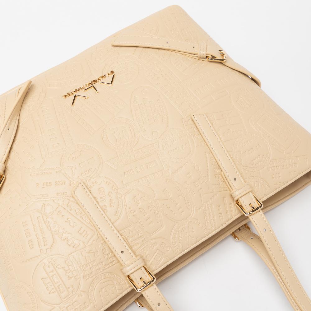 Alv by alviero martini Shopping bag large debossed passport ALV by Alviero Martini – ALVB9201 Novità