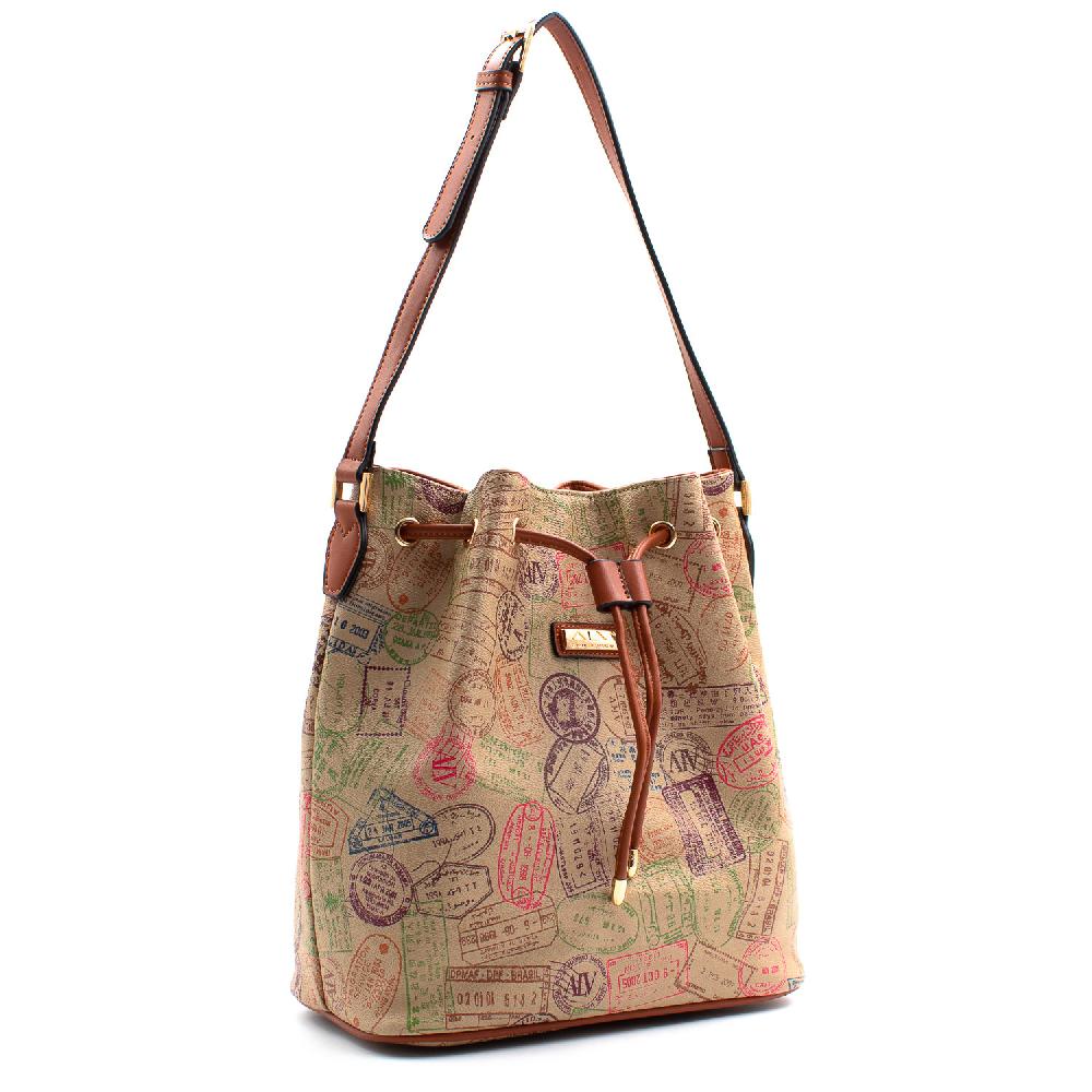 Alv by alviero martini Borsa a secchiello Passport – AL904B0448 In Saldo