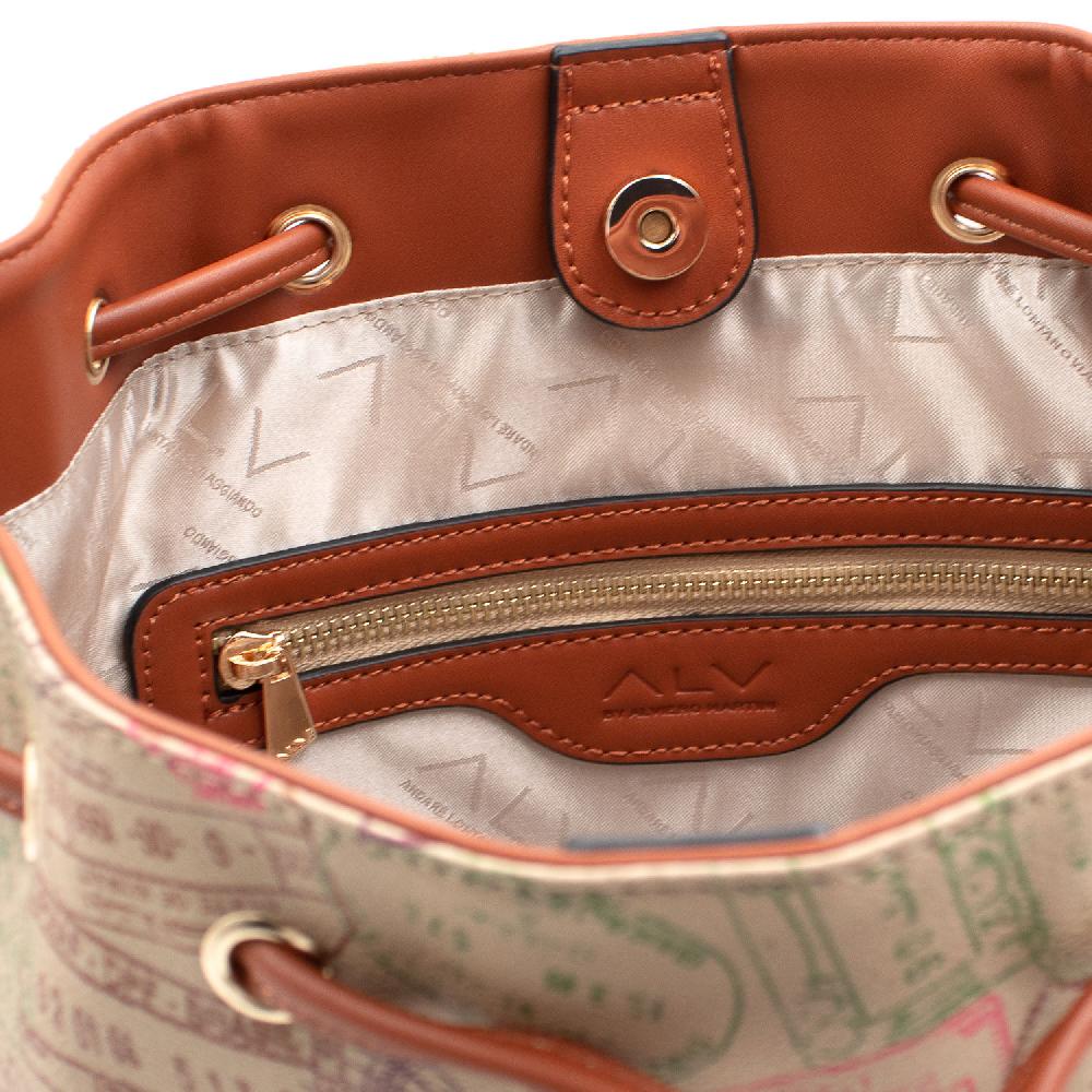 Alv by alviero martini Borsa a secchiello Passport – AL904B0448 In Saldo