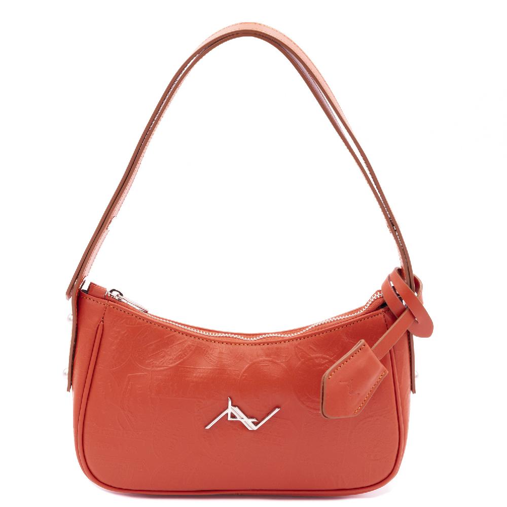 Alv by alviero martini Borsa a mezzaluna in pelle stampa Passport – ALVBT200X Promozione