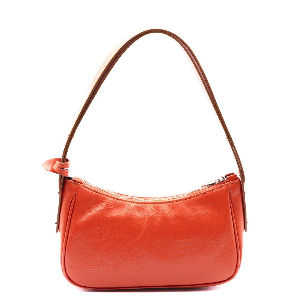 Alv by alviero martini Borsa a mezzaluna in pelle stampa Passport – ALVBT200X Promozione