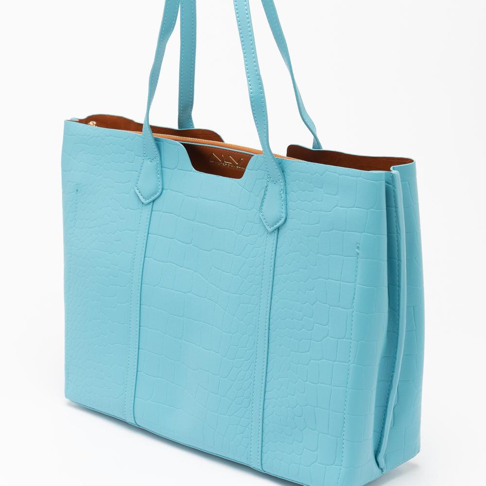 Alv by alviero martini Shopping bag large debossed passport ALV by Alviero Martini – ALVB9901 Sconto