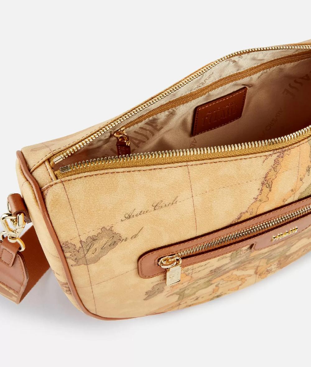 Alviero martini 1a classe Geo Classic tracollina a mezzaluna Novità
