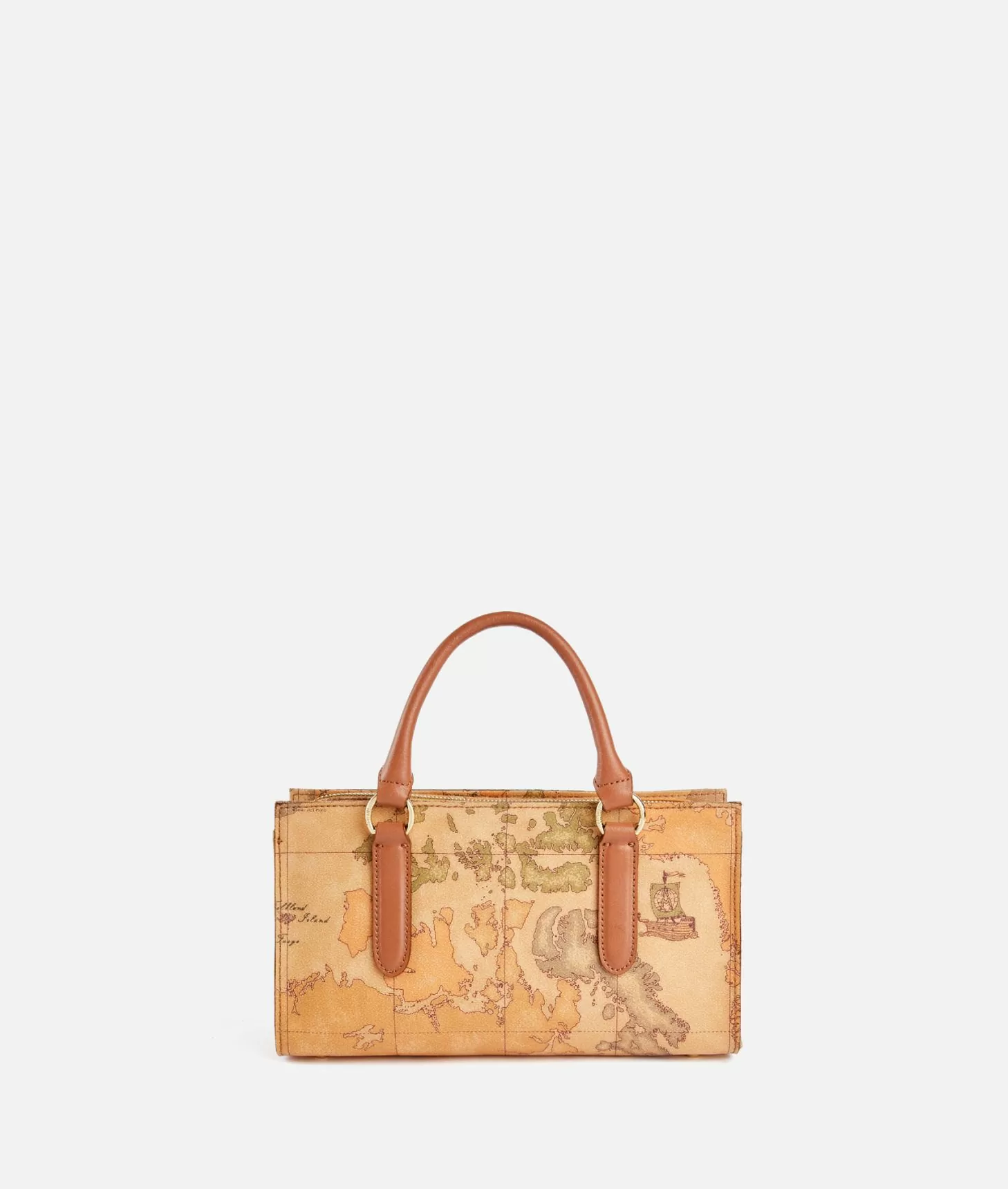 Alviero martini 1a classe Geo Classic borsa a mano con tracolla a nastro Presa