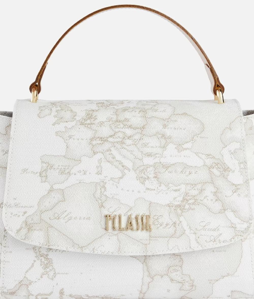 Alviero martini 1a classe Geo White tracollina con patta Sconto