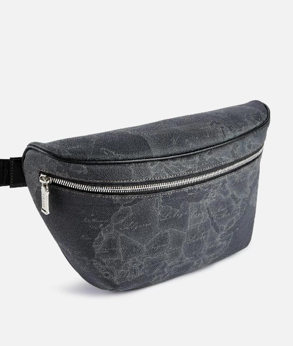 Alviero martini 1a classe Geo Black maxi marsupio In Vendita