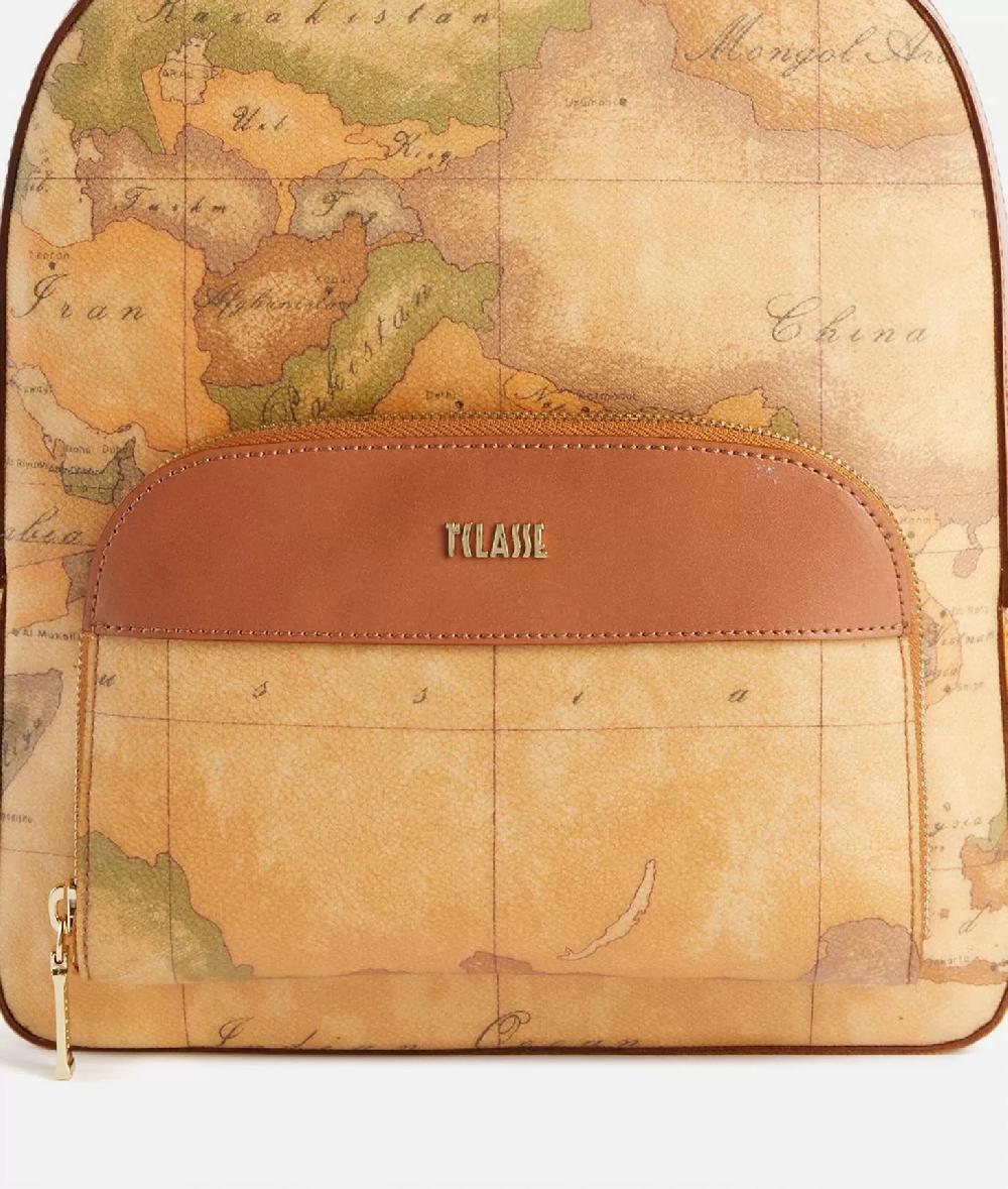 Alviero martini 1a classe Geo Classic zaino doppia zip Saldi