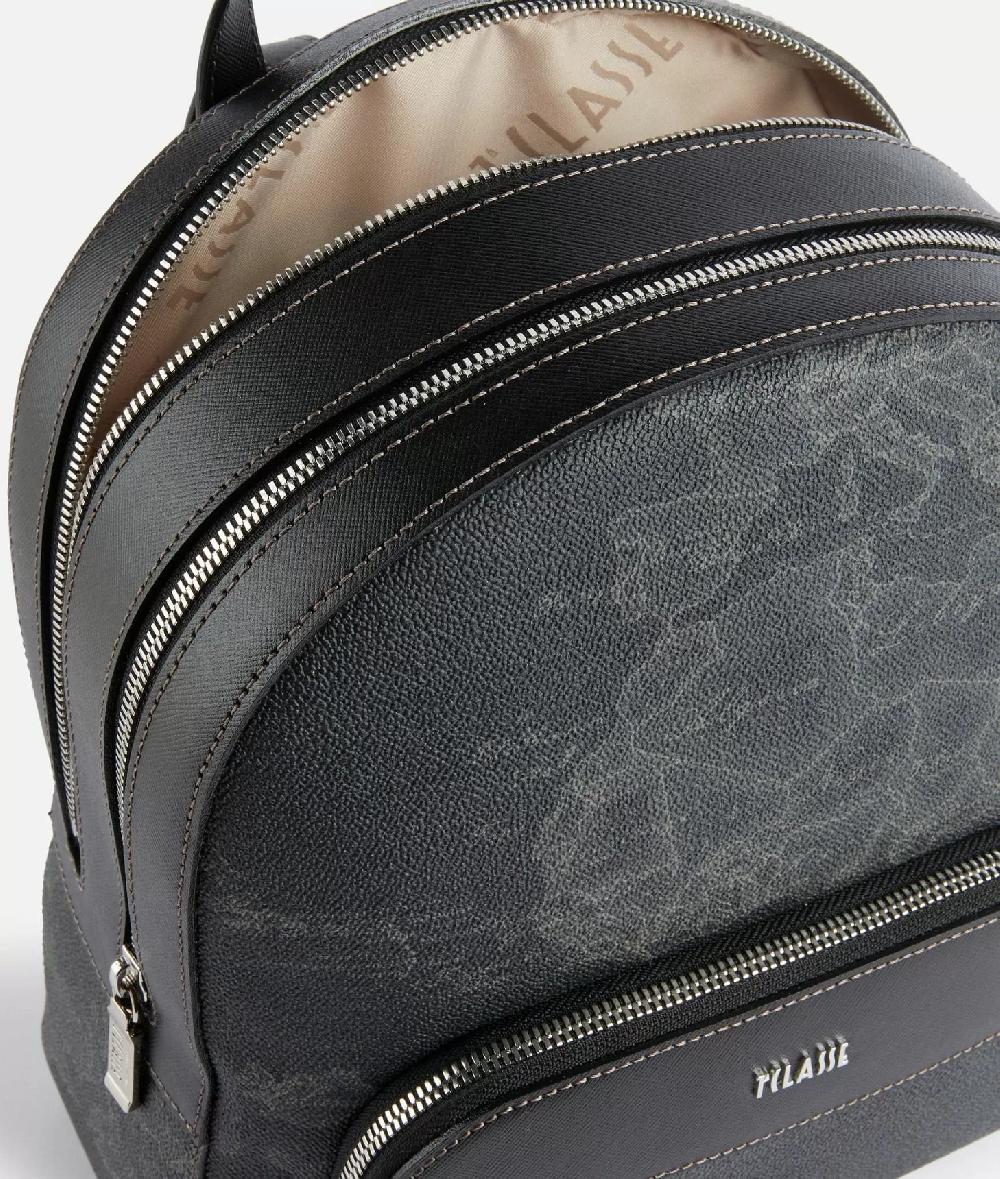 Alviero martini 1a classe Geo Black zaino doppia zip Offerte