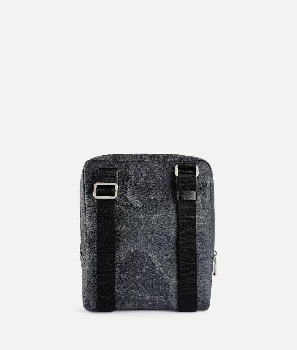 Alviero martini 1a classe Geo Black tracolla con nastro Saldi Di Fabbrica