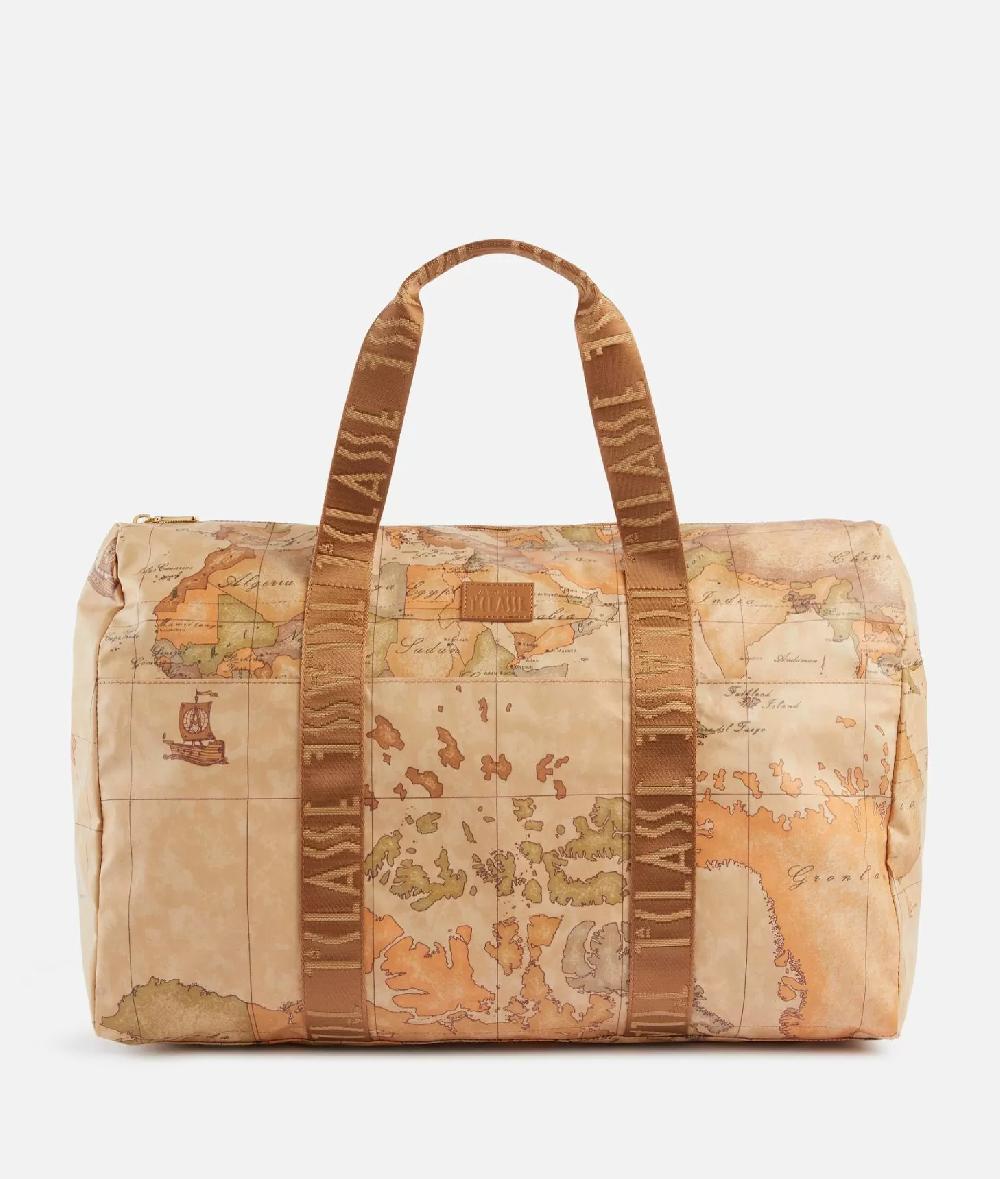 Alviero martini 1a classe Geo Soft borsone pieghevole con mini beauty Italy