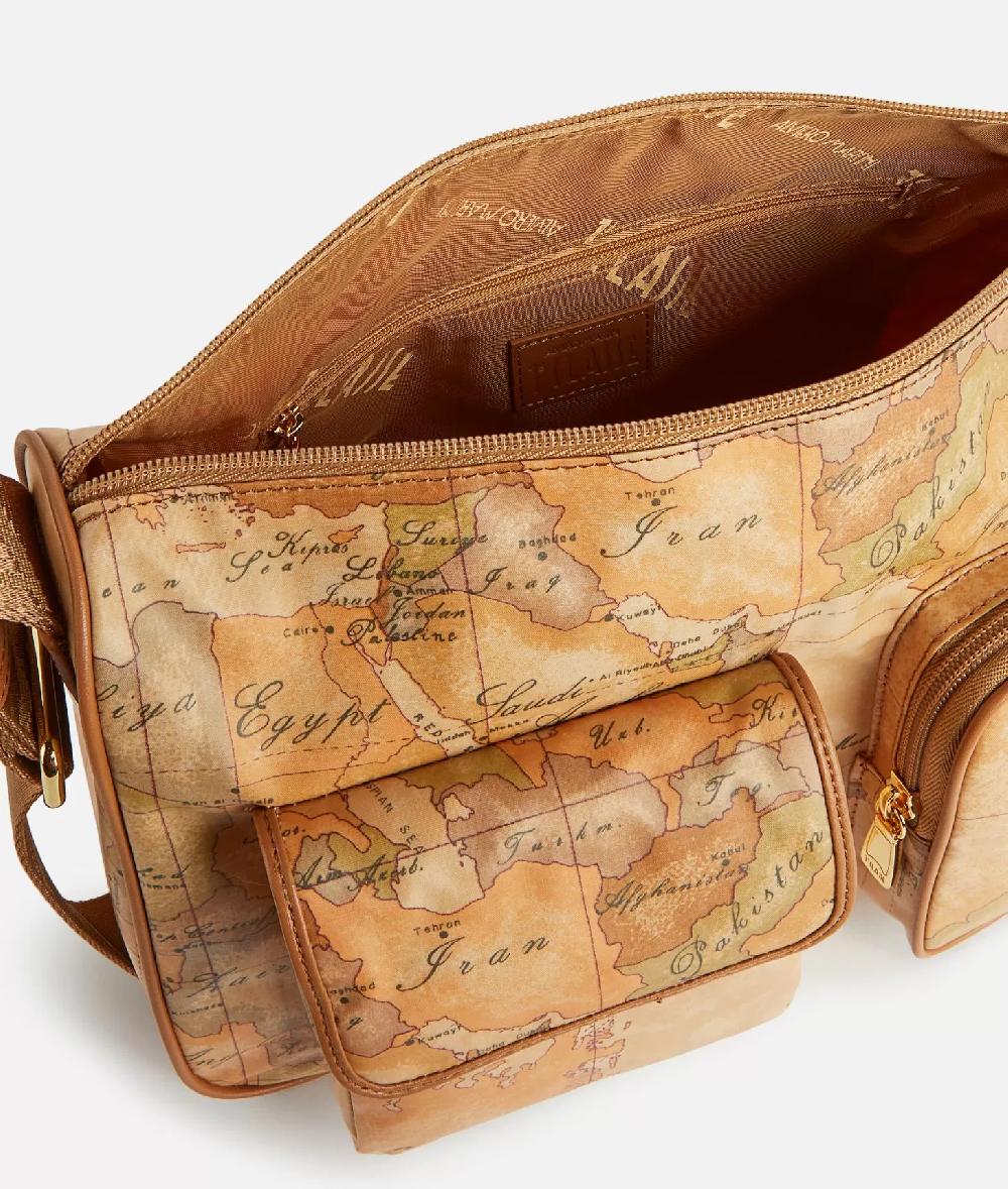 Alviero martini 1a classe Geo Soft borsa a tracolla con tasche Italia