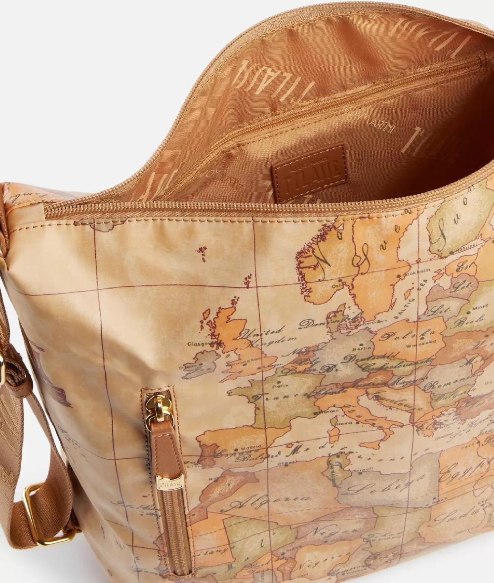 Alviero martini 1a classe Geo Soft borsa hobo doppia portabilità In Linea
