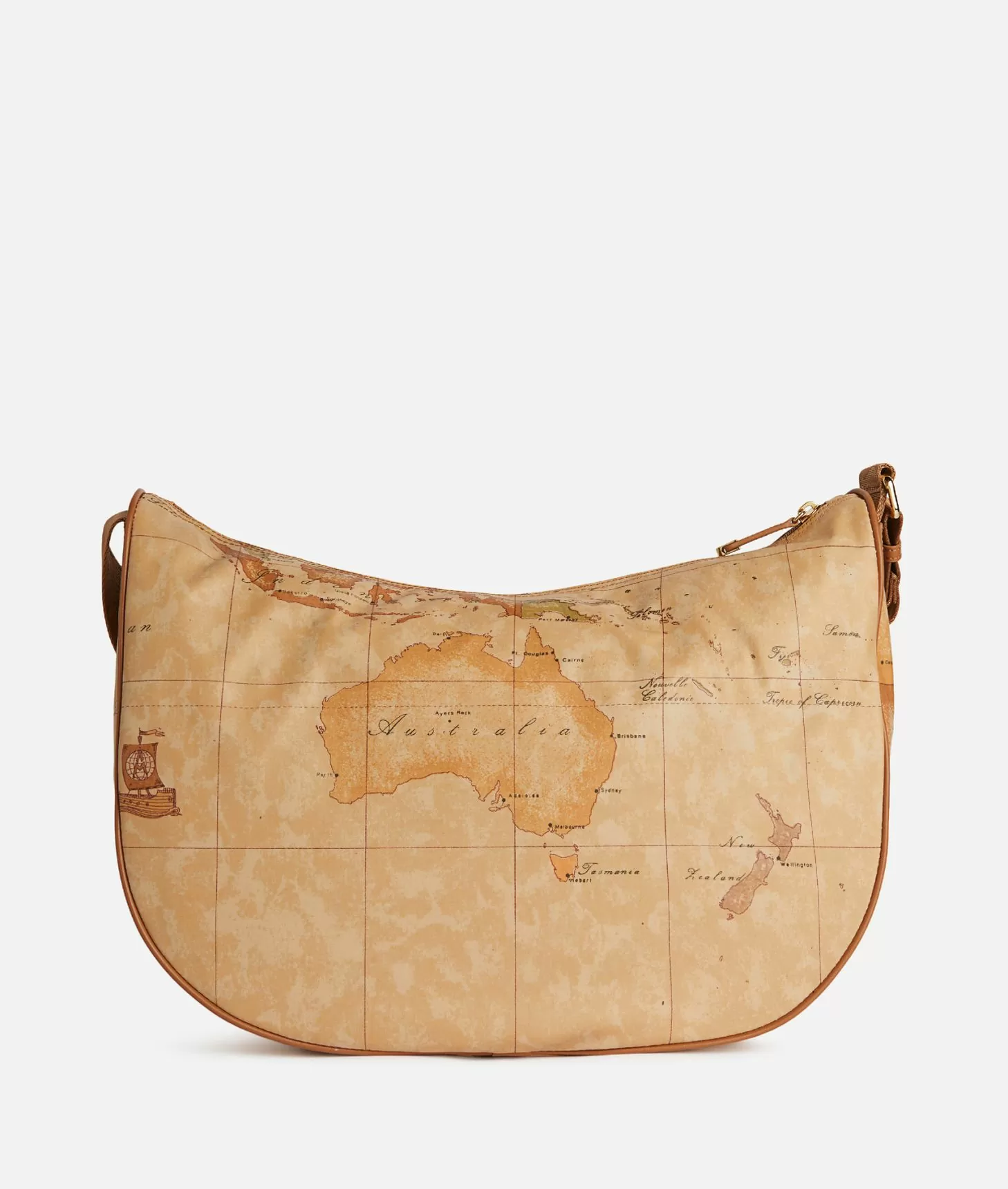 Alviero martini 1a classe Geo Soft tracolla a mezzaluna grande con tasca Qualità