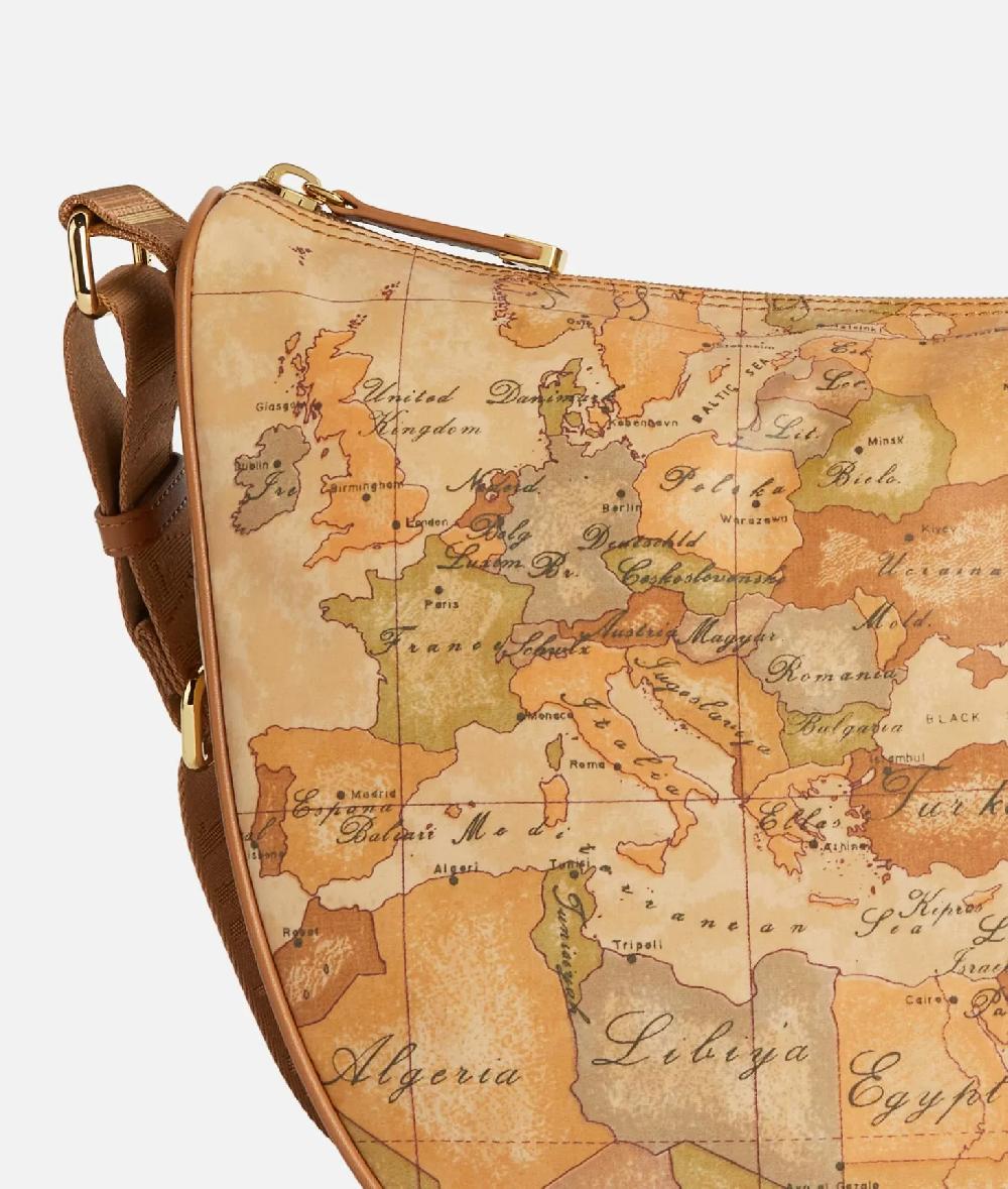 Alviero martini 1a classe Geo Soft tracolla a mezzaluna grande Promozione