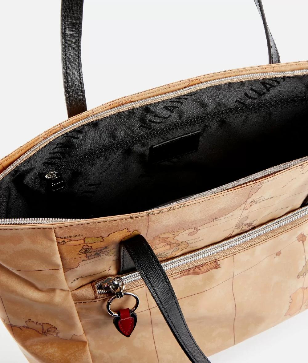 Alviero martini 1a classe Borsa shopping Donnavventura in tessuto soft Geo Classic Nuovo
