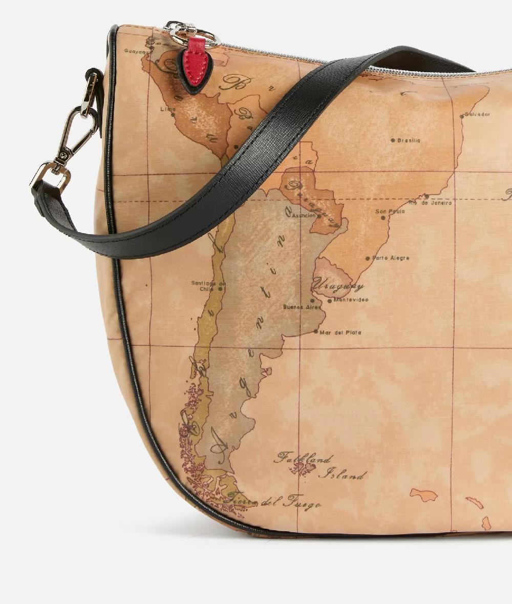 Alviero martini 1a classe Borsa sottospalla Donnavventura in tessuto soft Geo Classic Vendita