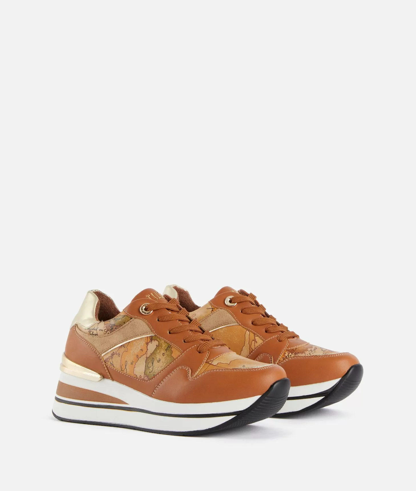 Alviero martini 1a classe Running in eco nappa con mix materico Cuoio Economico