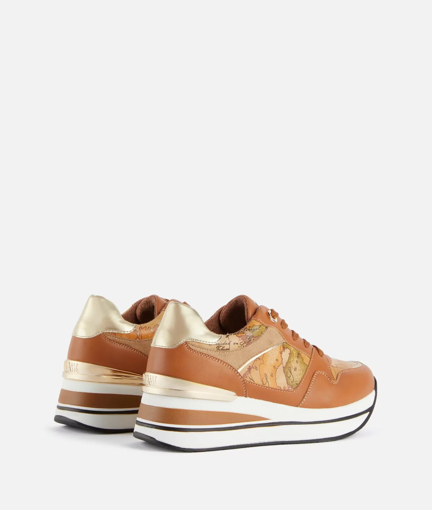 Alviero martini 1a classe Running in eco nappa con mix materico Cuoio Economico