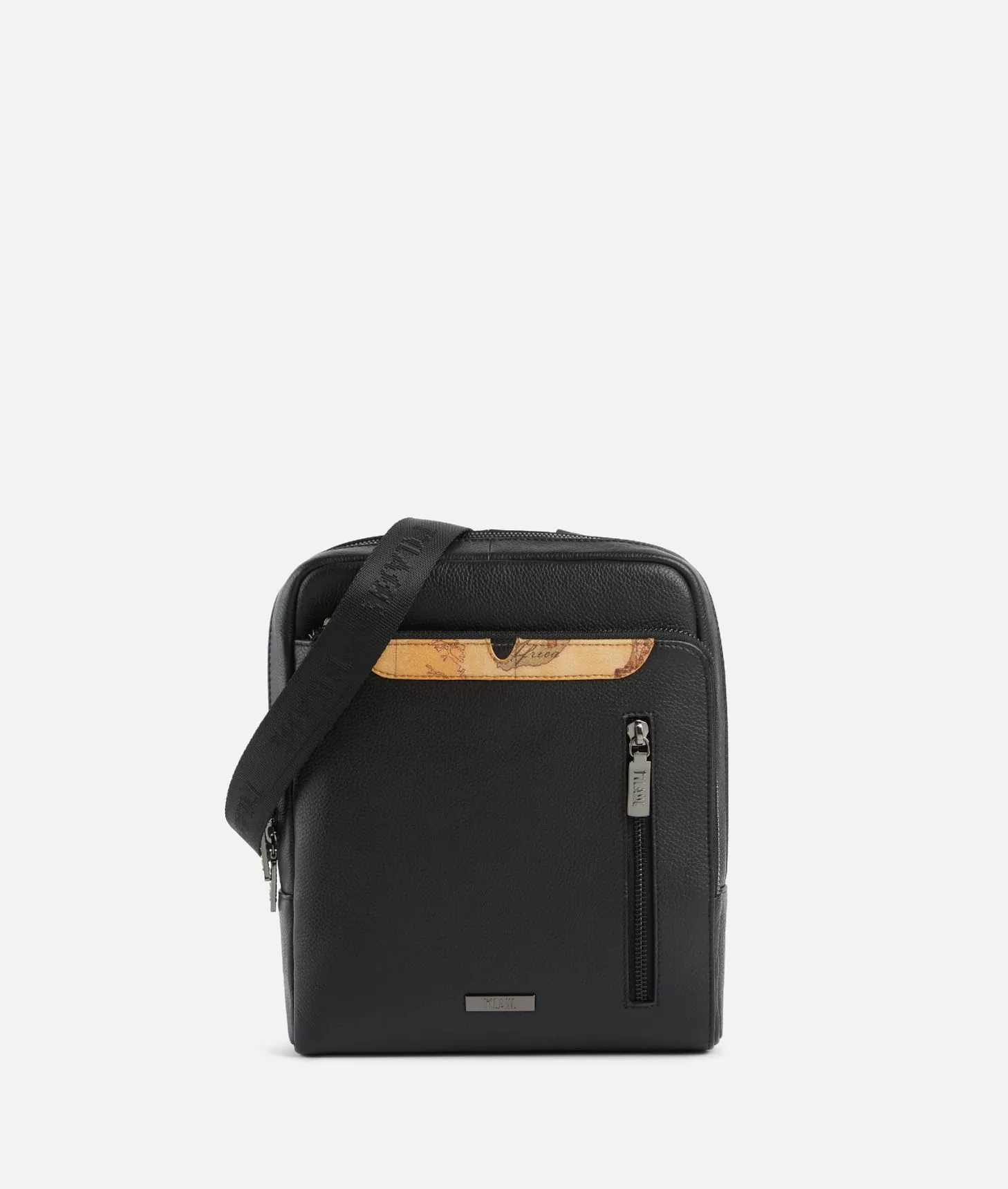 Alviero martini 1a classe Beta Leather bandoliera grande Nera Qualità Garantita