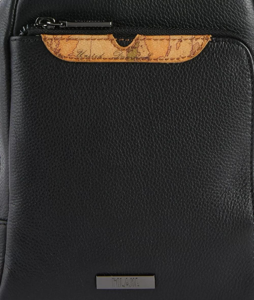 Alviero martini 1a classe Beta Leather bandoliera piccola Nera Affare Del Giorno