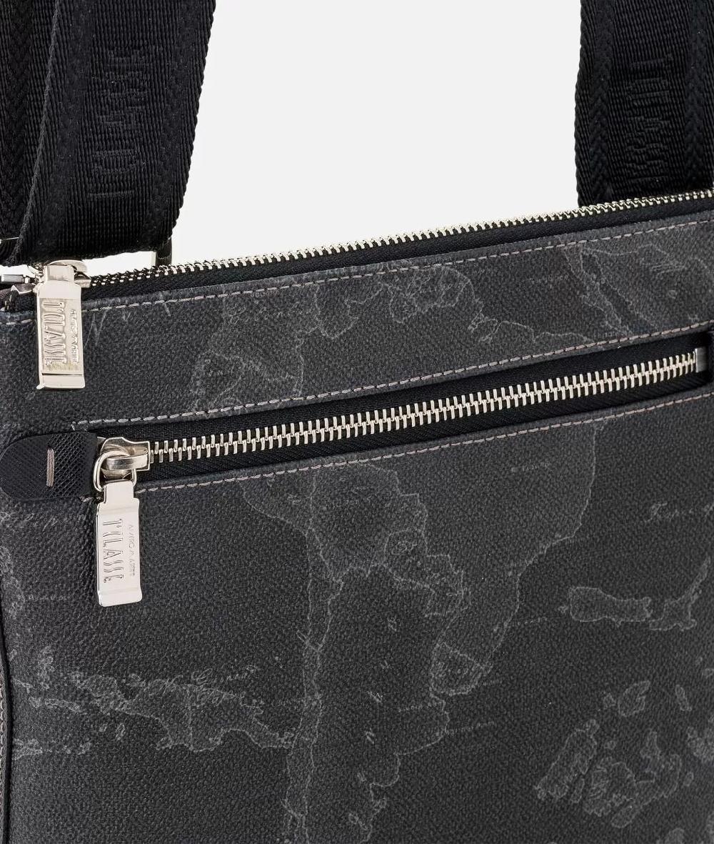Alviero martini 1a classe Geo Black Bandoliera media Italy