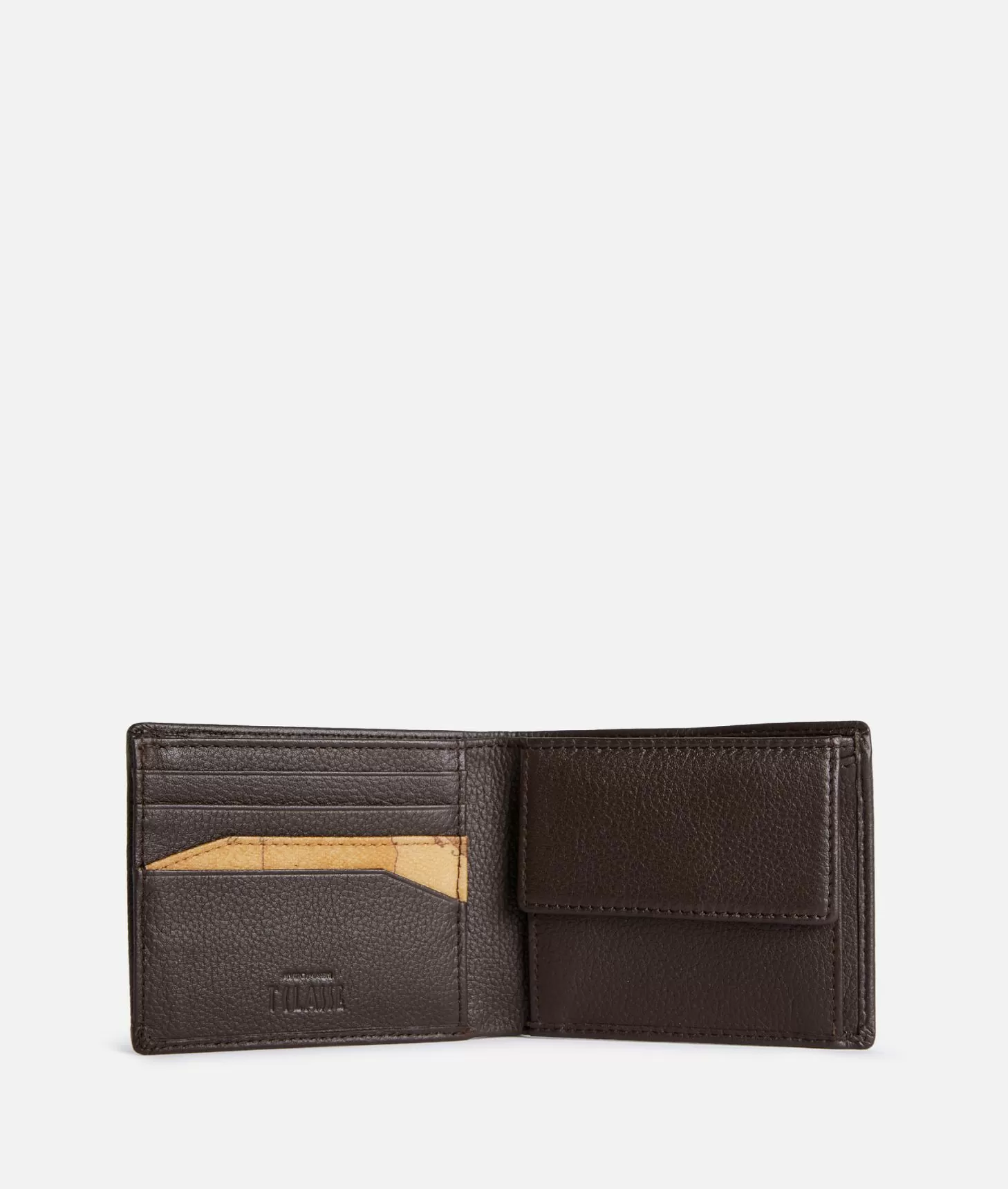 Alviero martini 1a classe Beta Leather portafoglio piccolo Testa Di Moro Qualità