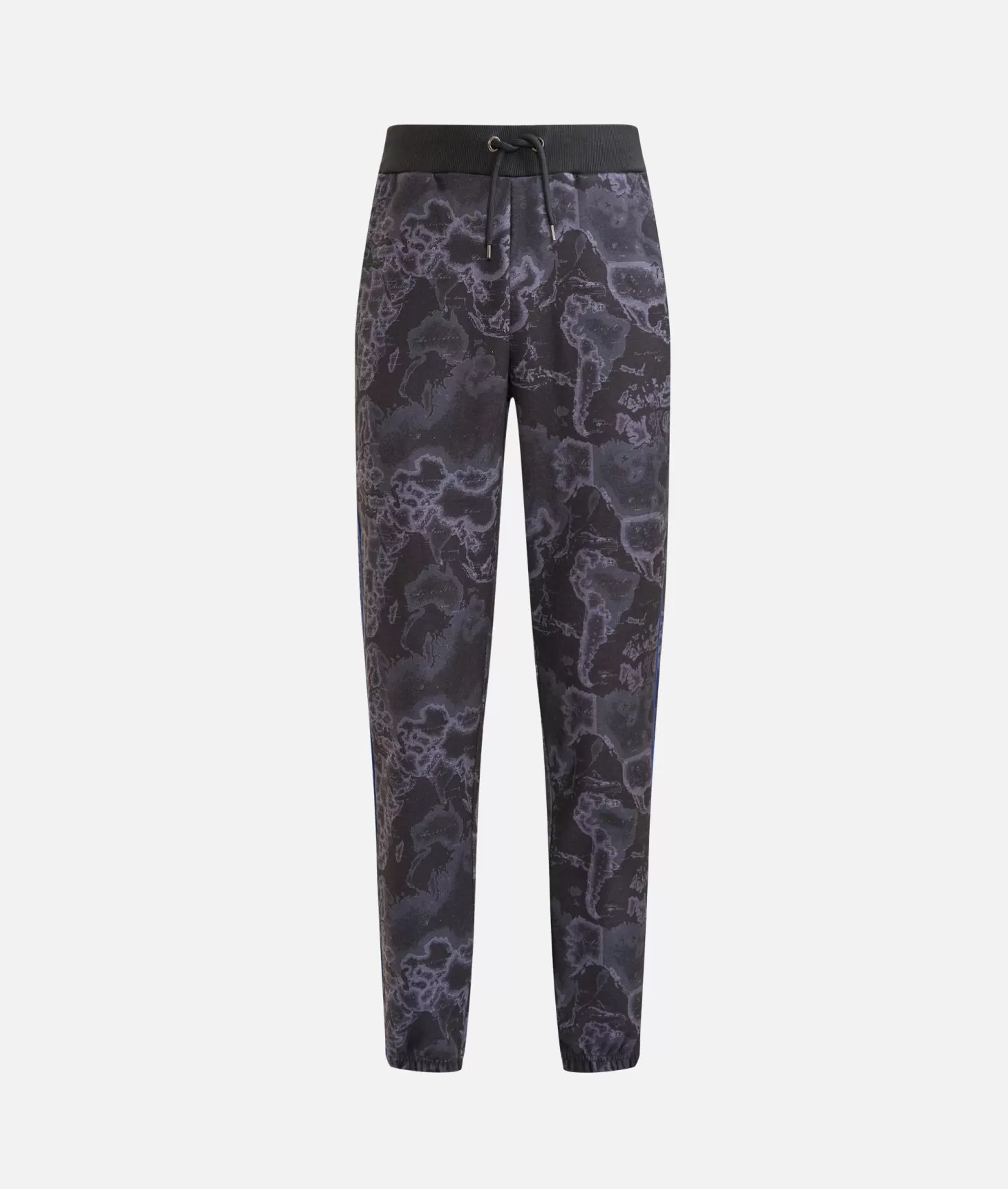 Alviero martini 1a classe Pantaloni jogging stampa Geo Night Neri Nuovo