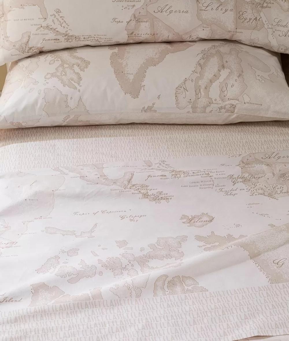Alviero martini 1a classe Completo lenzuola copriletto Geo White Nuova