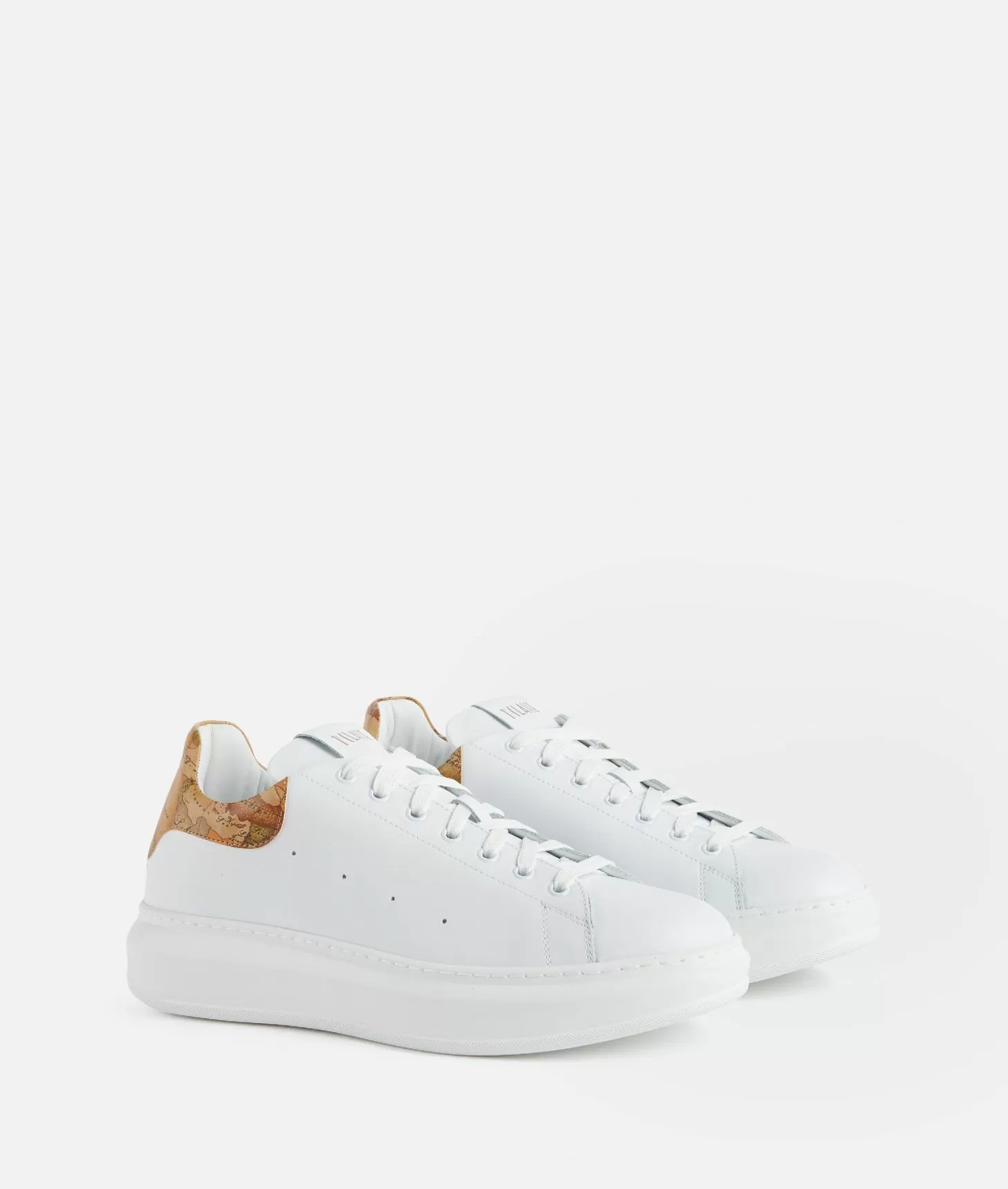 Alviero martini 1a classe Sneakers in pelle liscia Bianche Shopping Online