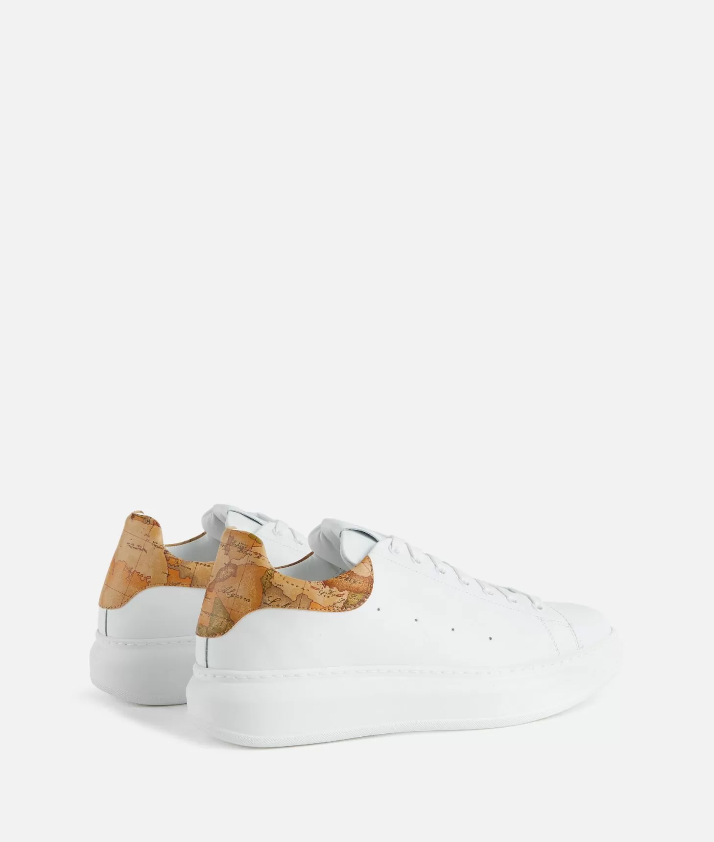 Alviero martini 1a classe Sneakers in pelle liscia Bianche Shopping Online