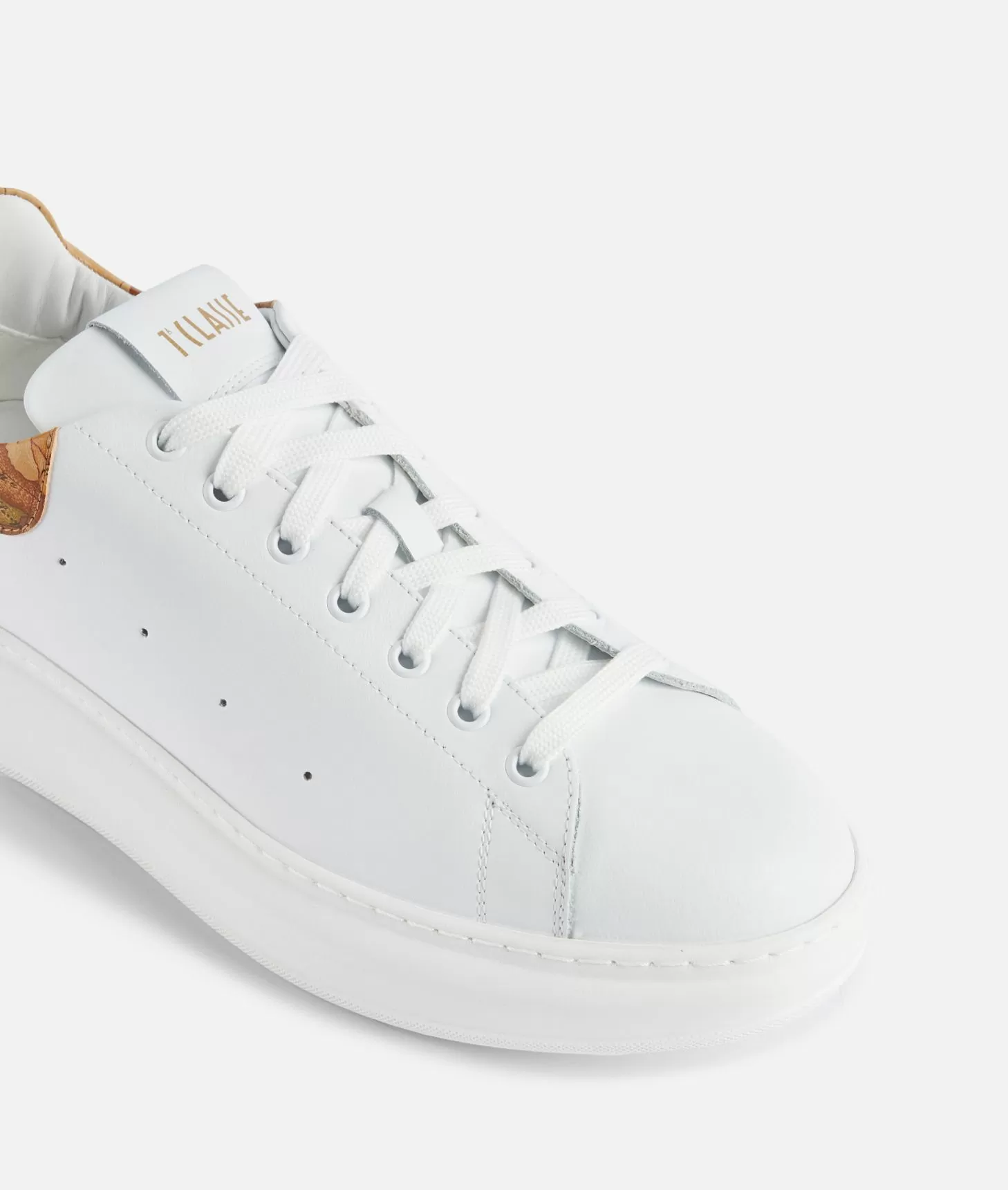 Alviero martini 1a classe Sneakers in pelle liscia Bianche Shopping Online