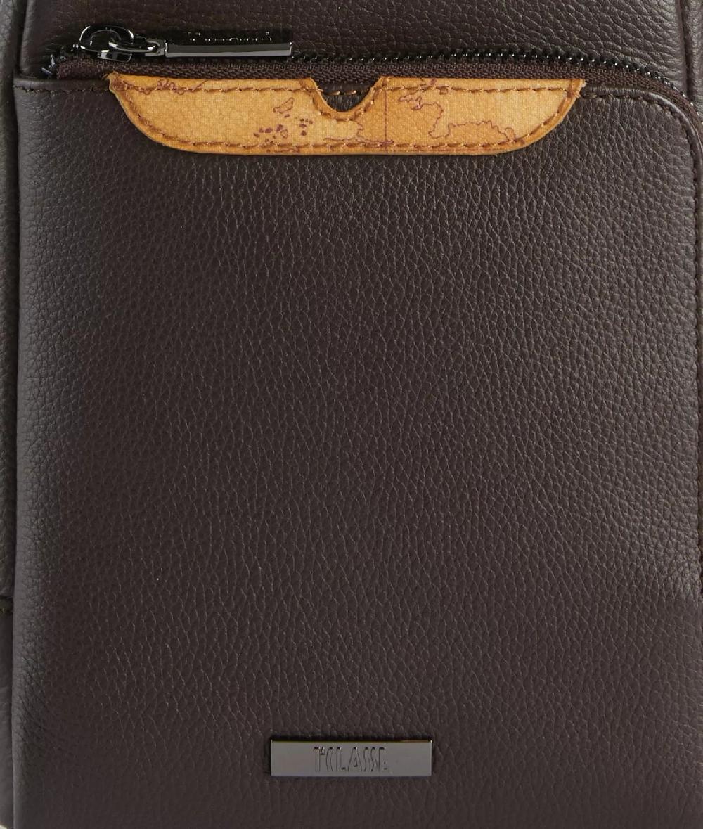 Alviero martini 1a classe Beta Leather bandoliera piccola Testa Di Moro Sottocosto