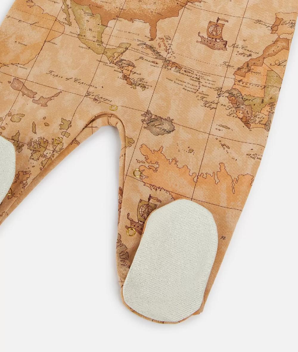 Alviero martini 1a classe Tutina in cotone coniglietto Geo Classic Saldi Di Fabbrica