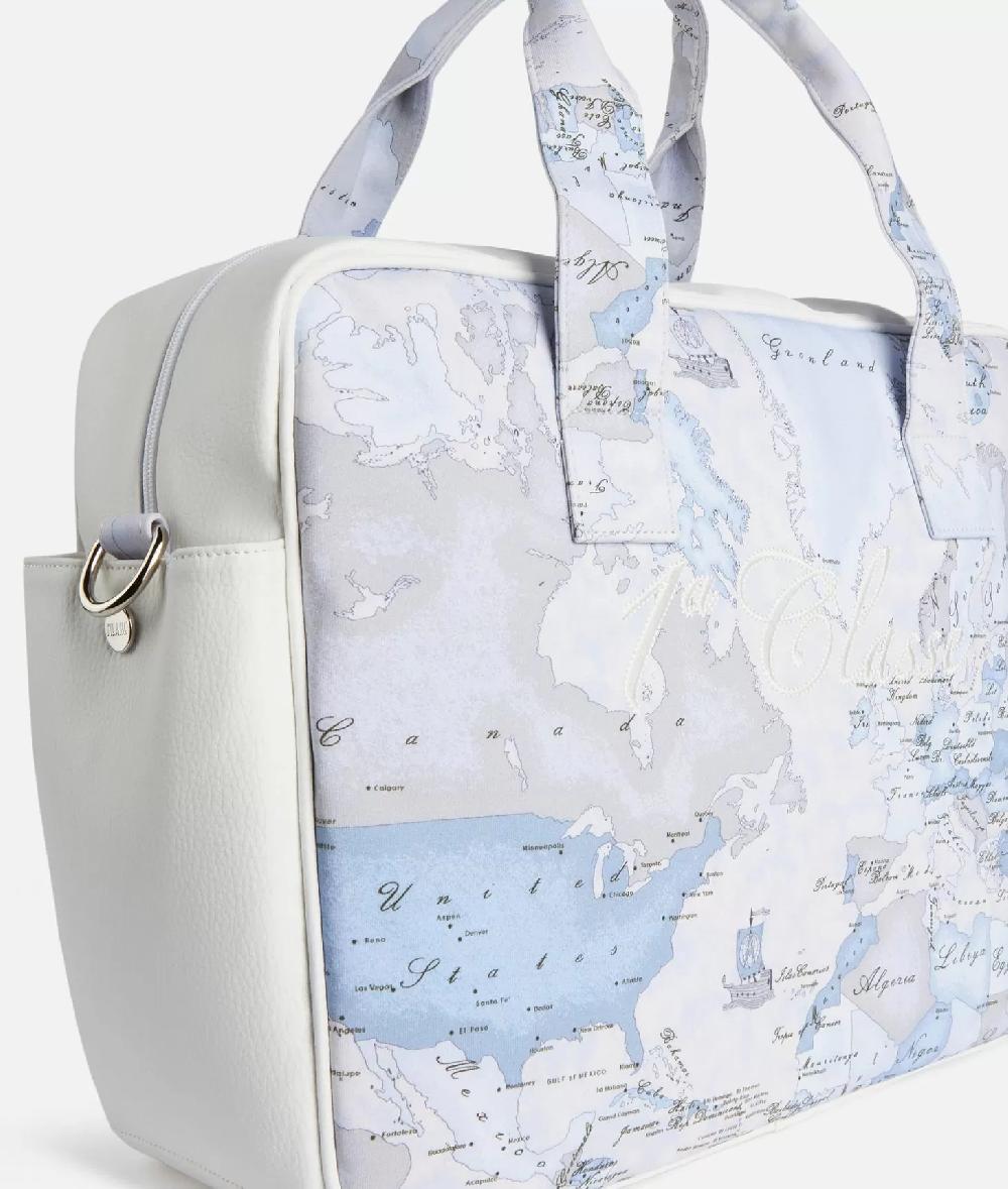 Alviero martini 1a classe Borsa per il cambio Geo Lord Azzurro In Linea