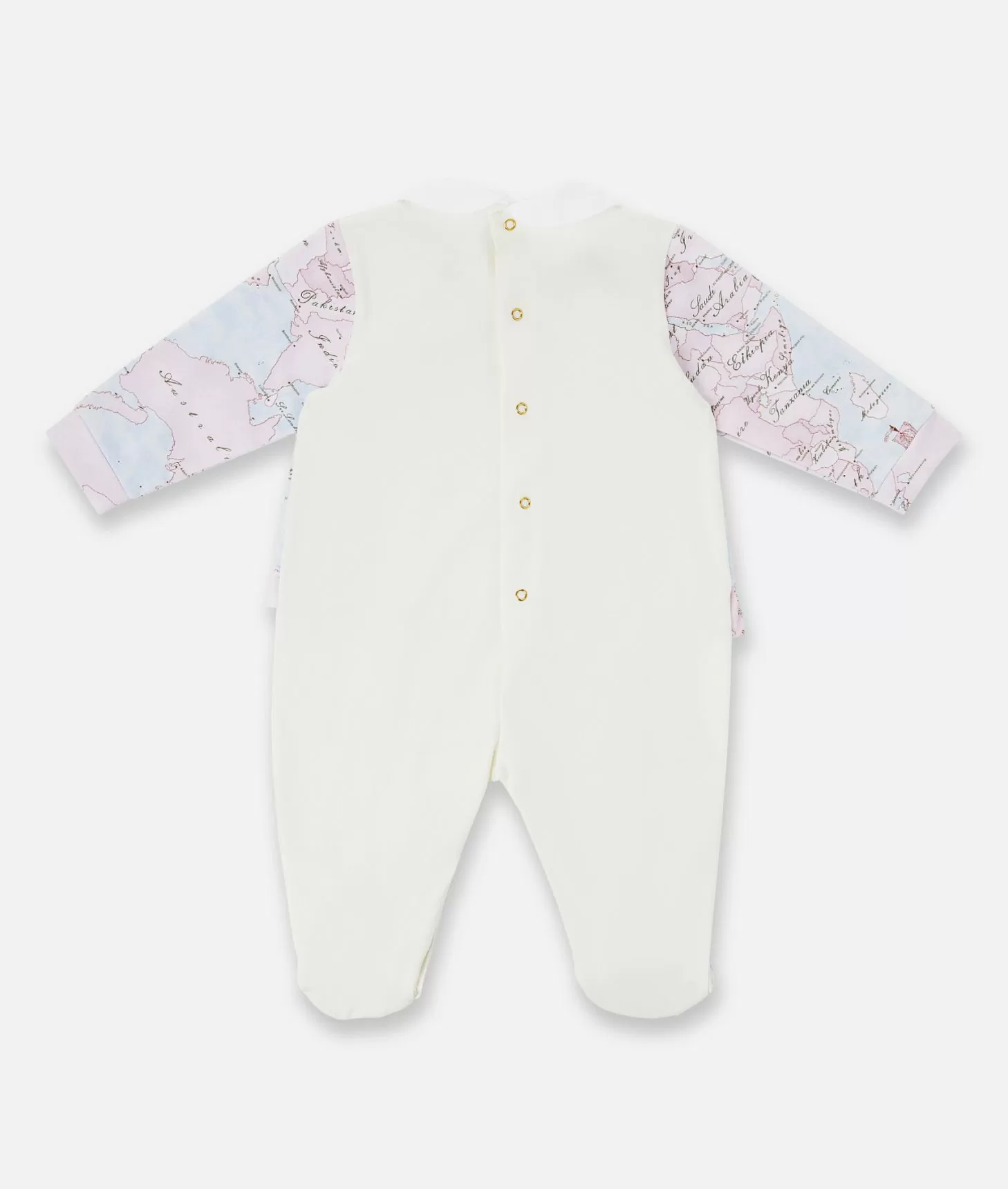 Alviero martini 1a classe Tutina in cotone Geo Lady Rosa Pezzi Unici