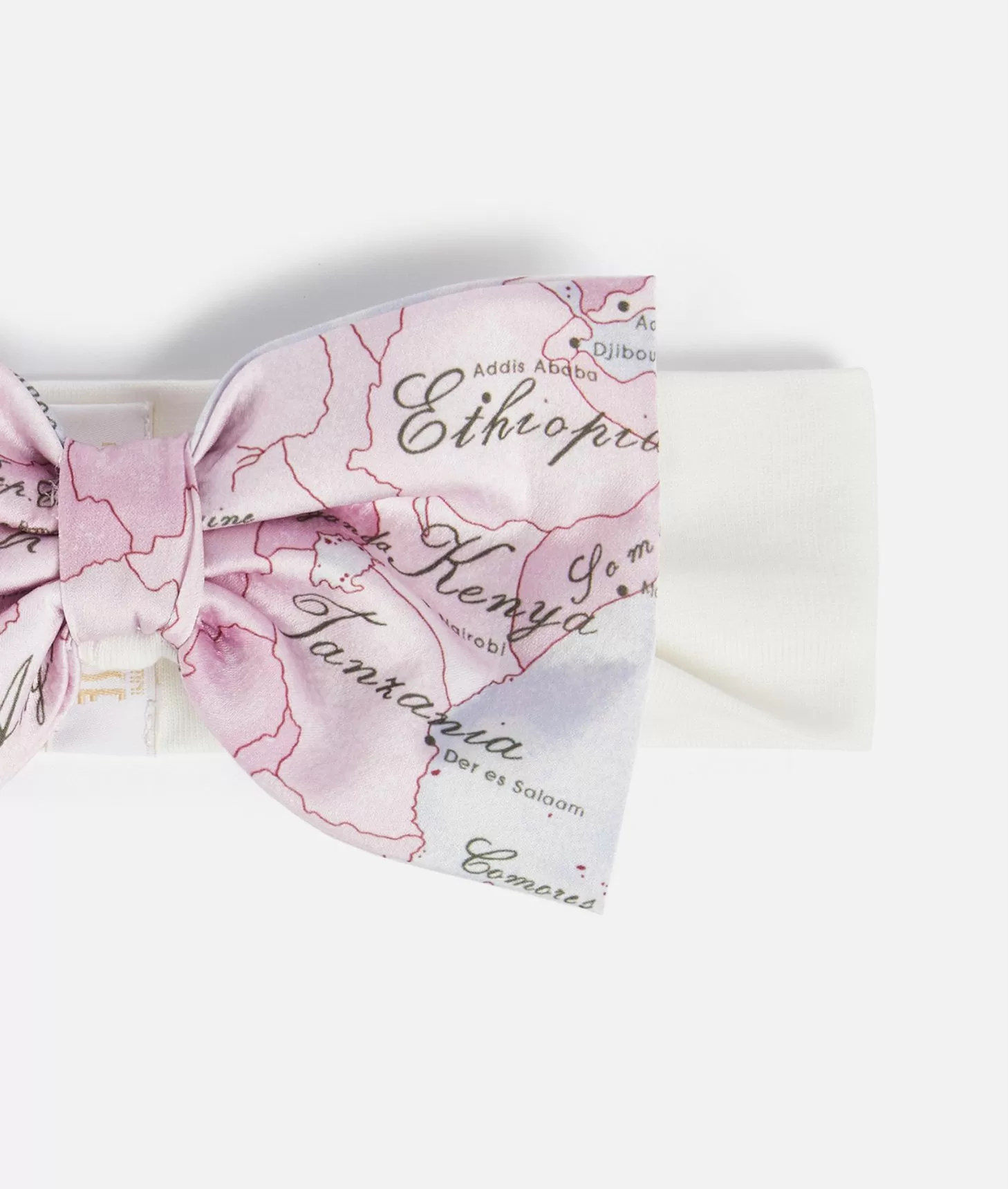 Alviero martini 1a classe Fascia per capelli con fiocco Geo Lady Rosa Soddisfazione Garantita