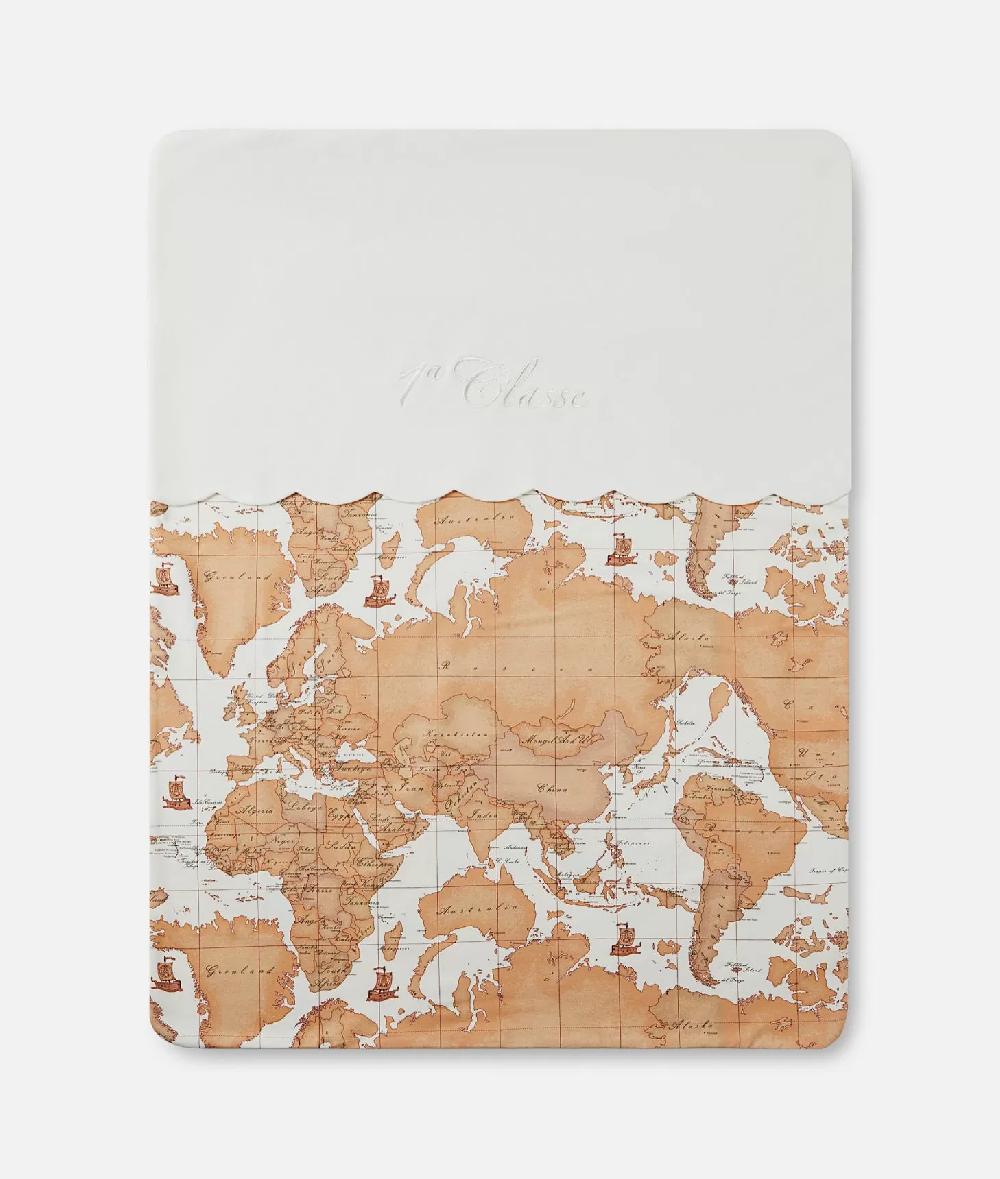 Alviero martini 1a classe Copertina con mappa Geo Classic Panna Shopping Online
