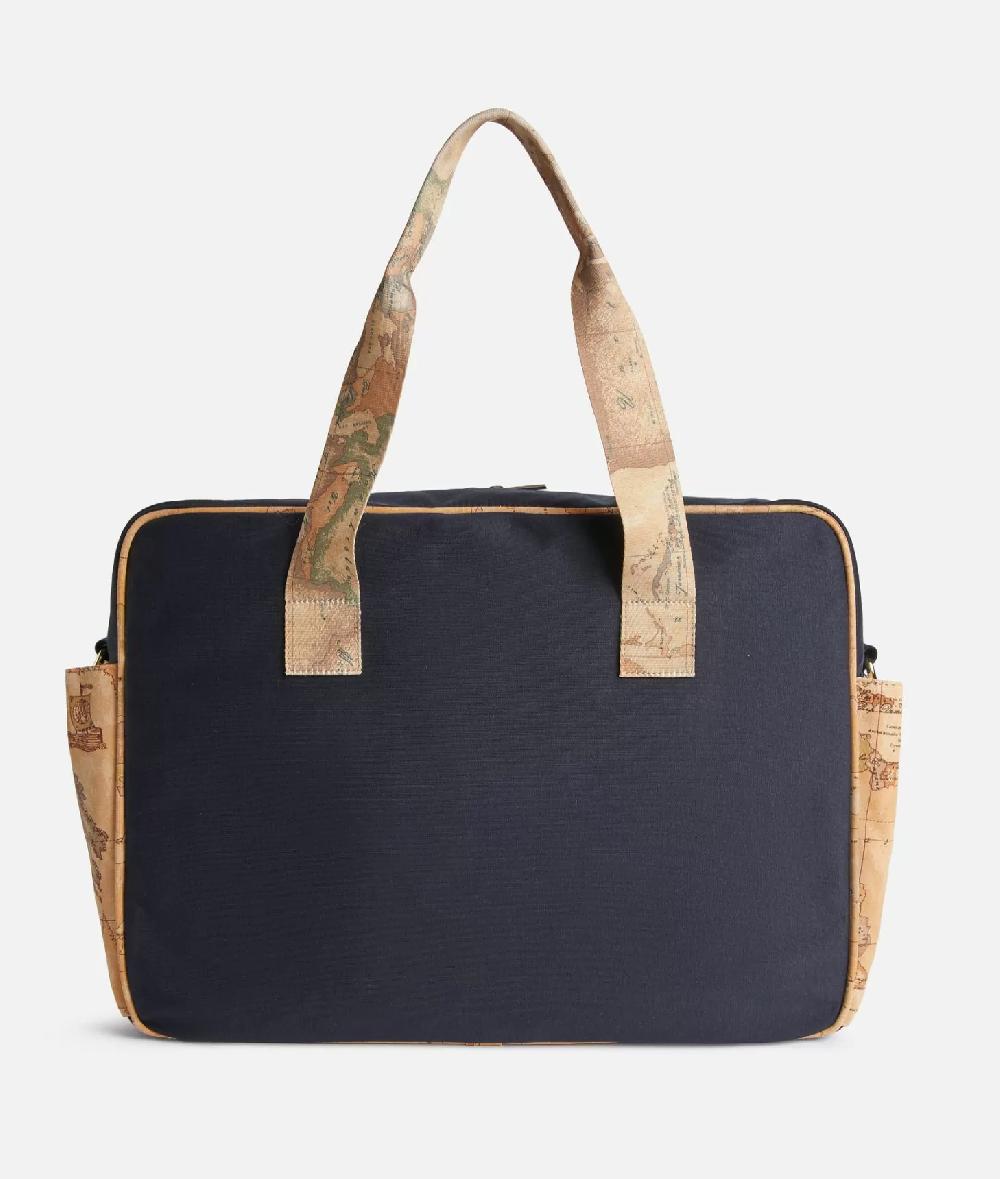 Alviero martini 1a classe Borsa per il cambio Geo Puzzle Blu Sottocosto