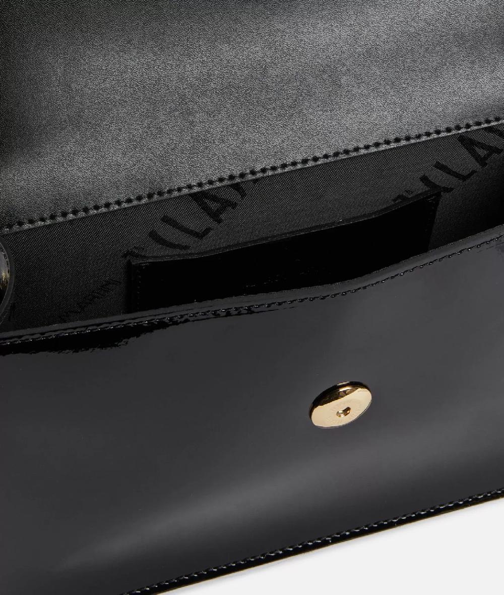 Alviero martini 1a classe Winter Spirit tracollina con patta in vernice Nera Moda